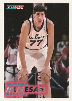 1993-94 Fleer Gheorghe Muresan Variant #396 card image