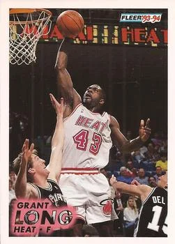 1993-94 Fleer Grant Long Variant #107 card image