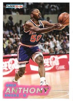 1993-94 Fleer Greg Anthony Variant #137 card image