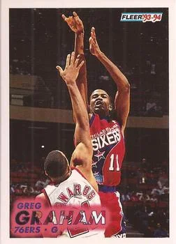 1993-94 Fleer Greg Graham Variant #351 card image
