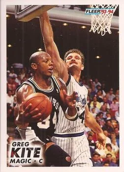1993-94 Fleer Greg Kite Variant #344 card image