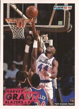 1993-94 Fleer Harvey Grant Variant #216 card image