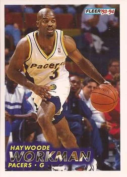1993-94 Fleer Haywoode Workman Variant #304 card image
