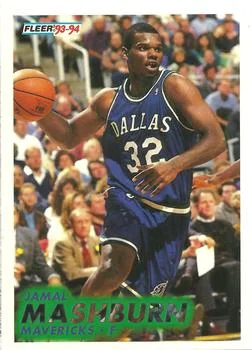 1993-94 Fleer Jamal Mashburn Variant #274 card image