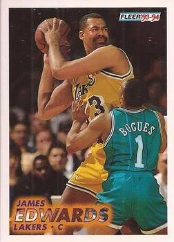 1993-94 Fleer James Edwards Variant #312 card image