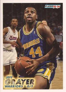 1993-94 Fleer Jeff Grayer Variant #290 card image