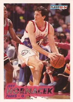 1993-94 Fleer Jeff Hornacek Variant #158 card image