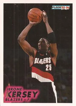 1993-94 Fleer Jerome Kersey Variant #176 card image