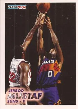 1993-94 Fleer Jerrod Mustaf Variant #361 card image