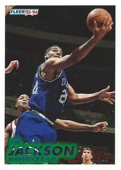 1993-94 Fleer Jim Jackson Variant #46 card image