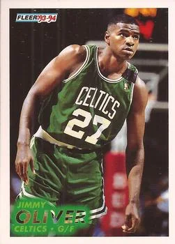 1993-94 Fleer Jimmy Oliver Variant #247 card image