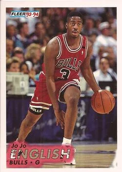 1993-94 Fleer Jo Jo English Variant #257 card image