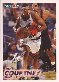 1993-94 Fleer Joe Courtney Variant #356 card image