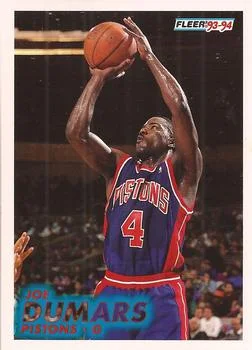1993-94 Fleer Joe Dumars Variant #59 card image