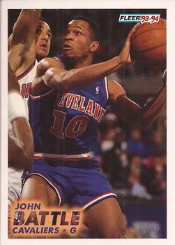 1993-94 Fleer John Battle Variant #263 card image