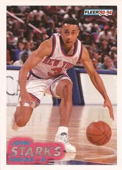 1993-94 Fleer John Starks Variant #146 card image