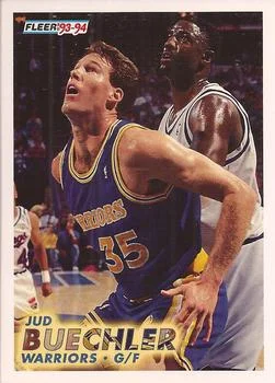 1993-94 Fleer Jud Buechler Variant #287 card image