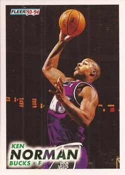 1993-94 Fleer Ken Norman Variant #322 card image