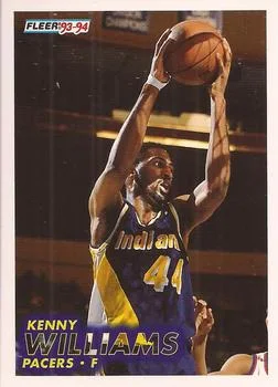 1993-94 Fleer Kenny Williams Variant #303 card image