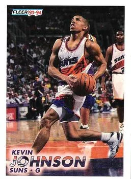 1993-94 Fleer Kevin Johnson Variant #167 card image