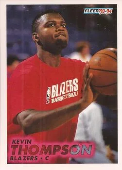 1993-94 Fleer Kevin Thompson Variant #367 card image