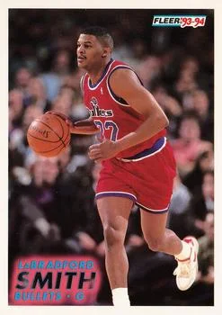 1993-94 Fleer LaBradford Smith Variant #219 card image