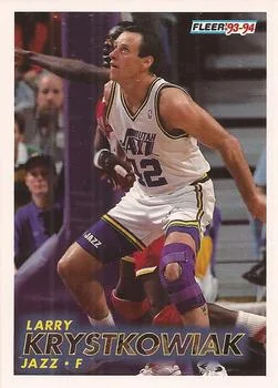 1993-94 Fleer Larry Krystkowiak Variant #209 card image
