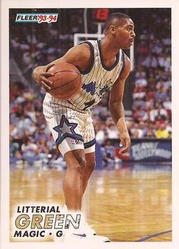 1993-94 Fleer Litterial Green Variant #342 card image