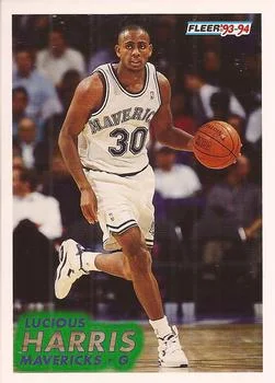 1993-94 Fleer Lucious Harris Variant #269 card image