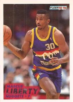 1993-94 Fleer Marcus Liberty Variant #52 card image