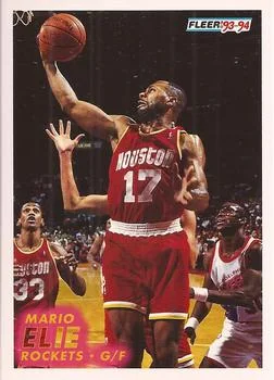1993-94 Fleer Mario Elie Variant #294 card image