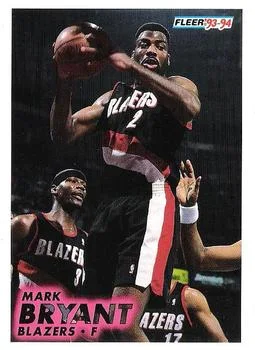 1993-94 Fleer Mark Bryant Variant #172 card image
