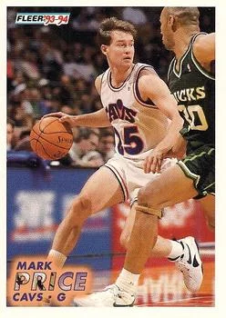 1993-94 Fleer Mark Price Variant #39 card image