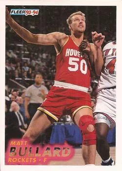 1993-94 Fleer Matt Bullard Variant #75 card image