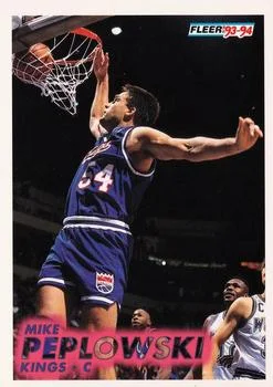 1993-94 Fleer Mike Peplowski Variant #374 card image