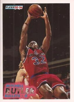 1993-94 Fleer Mitchell Butler Variant #392 card image