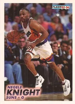 1993-94 Fleer Negele Knight Variant #168 card image