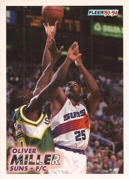1993-94 Fleer Oliver Miller Variant #170 card image