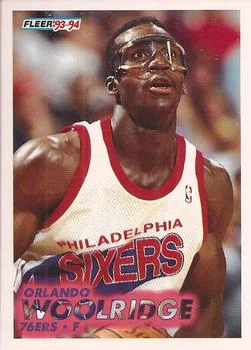1993-94 Fleer Orlando Woolridge Variant #354 card image