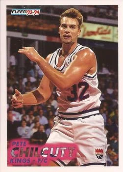 1993-94 Fleer Pete Chilcutt Variant #371 card image