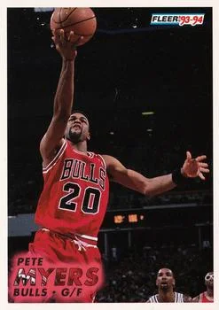 1993-94 Fleer Pete Myers Variant #261 card image