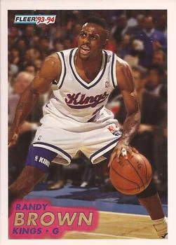 1993-94 Fleer Randy Brown Variant #369 card image