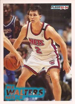 1993-94 Fleer Rex Walters Variant #337 card image