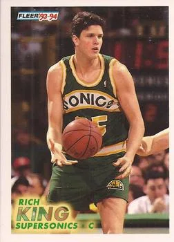 1993-94 Fleer Rich King Variant #384 card image