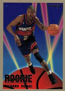 1993-94 Fleer Richard Dumas Rookie Sensations #6 card image