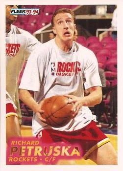 1993-94 Fleer Richard Petruska Variant #295 card image