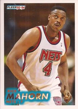 1993-94 Fleer Rick Mahorn Variant #335 card image