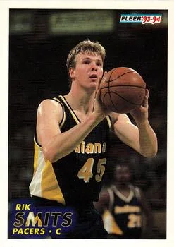 1993-94 Fleer Rik Smits Variant #89 card image