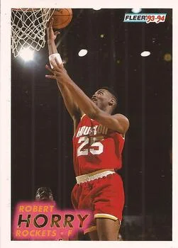 1993-94 Fleer Robert Horry Variant #77 card image
