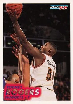 1993-94 Fleer Rodney Rogers Variant #278 card image